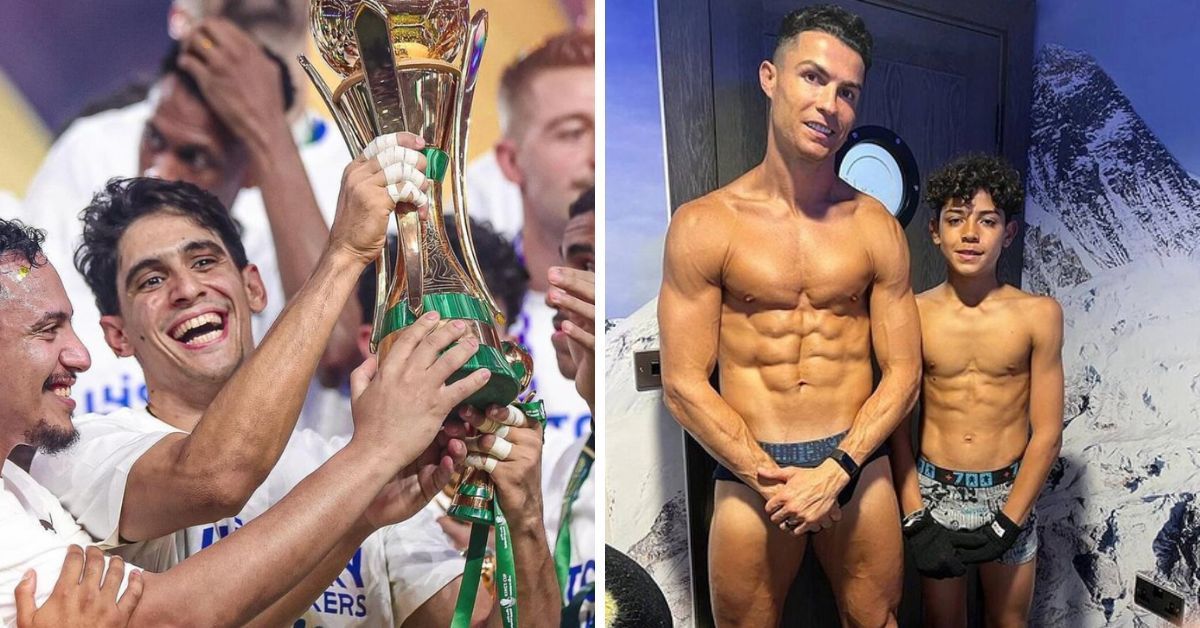 &ldquo;We&rsquo;ll see when my father scores some goals against you&rdquo; - Cristiano Ronaldo Jr&rsquo;s old chat with Al-Hilal GK Bounou resurfaces after King&rsquo;s Cup final