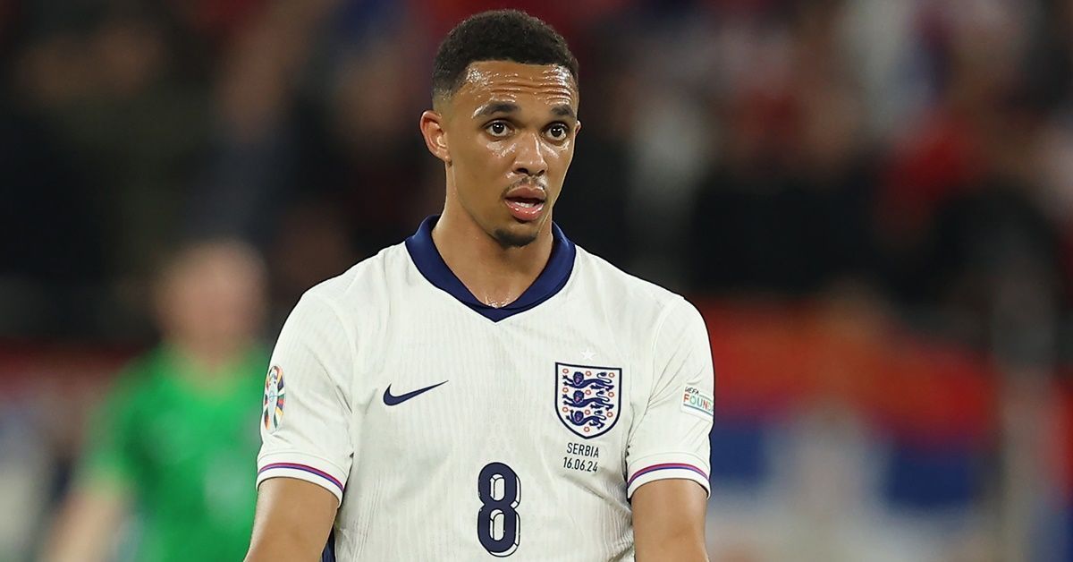 Trent Alexander-Arnold has been used as a central midfielder at the UEFA Euro 2024 so far.
