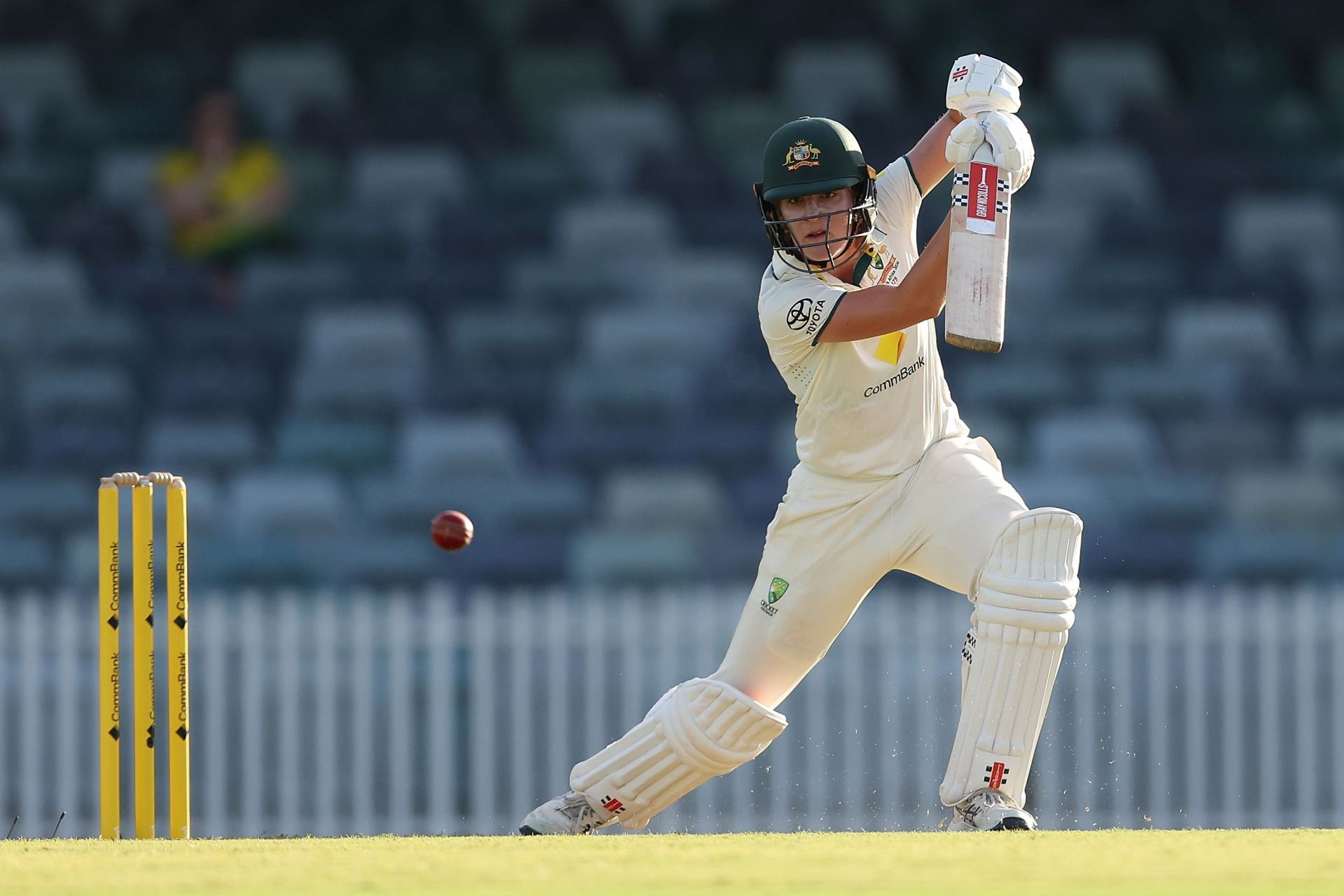 Annabel Sutherland scored 210 against South Africa Women in February 2024