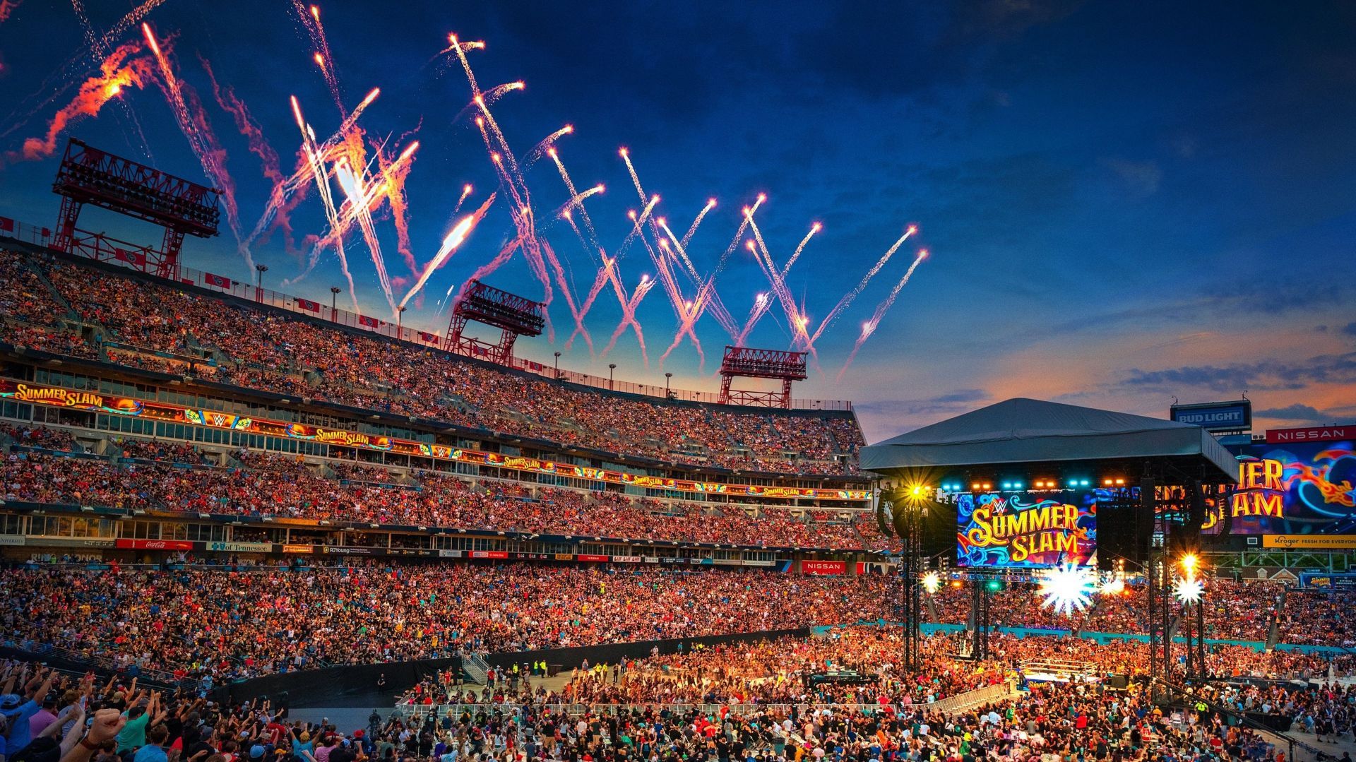 SummerSlam 2024 will emanate from Cleveland Browns Stadium [Image Credits: WWE on TNT]