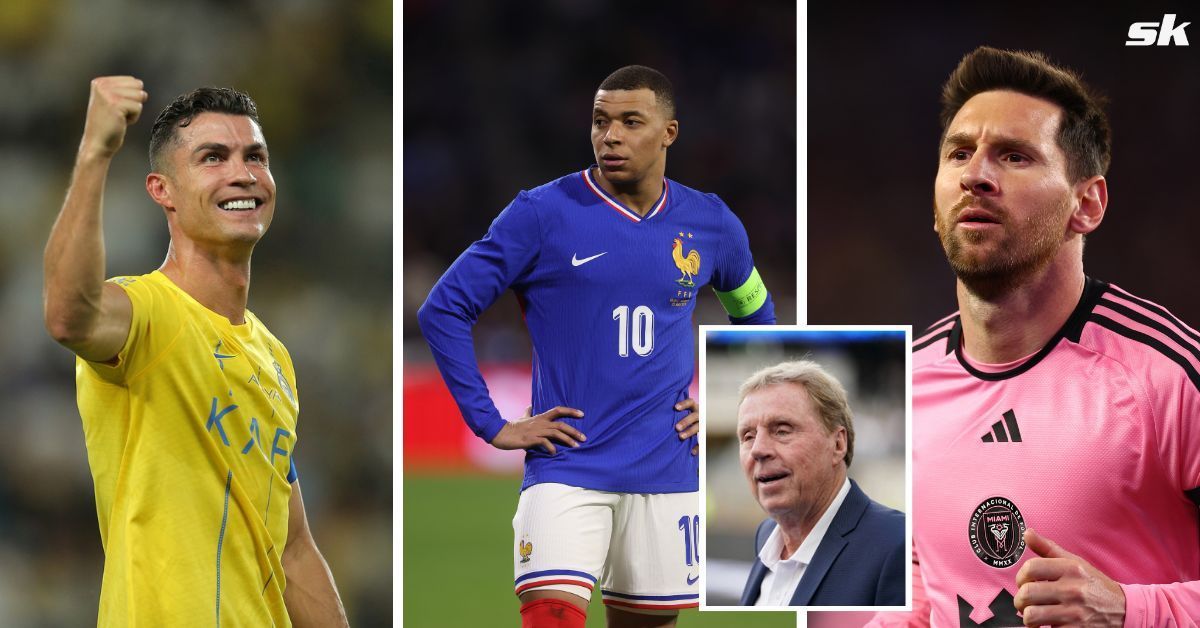 &ldquo;I wouldn&rsquo;t put him in the same bracket as Ronaldo and Messi&rdquo; - Harry Redknapp backs Kylian Mbappe to lose out on Euro 2024 award