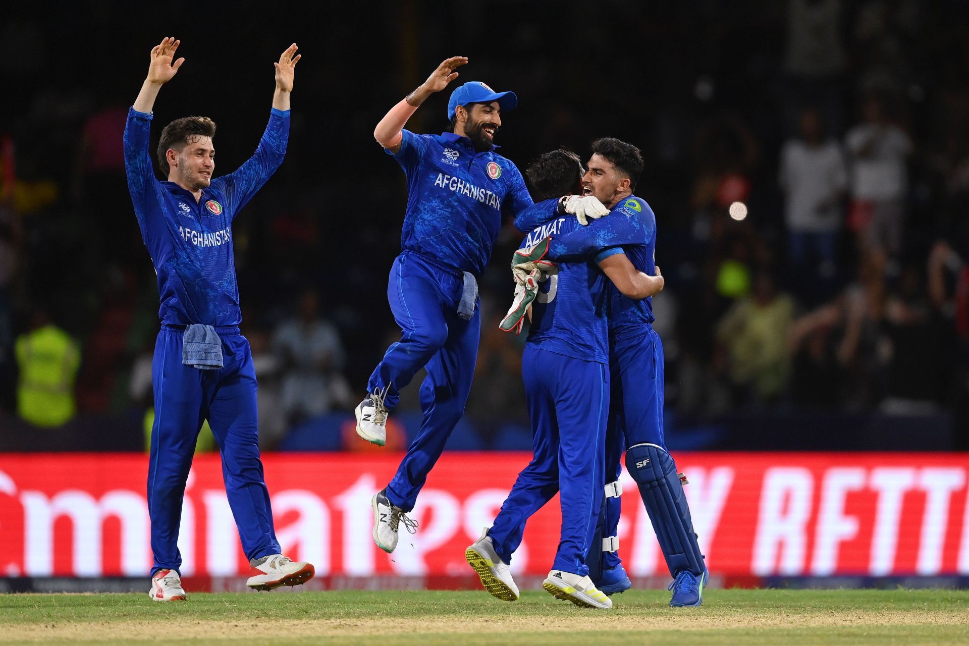 Afghanistan pulled off a win for the ages against Australia. (Image Credit: Getty Images)