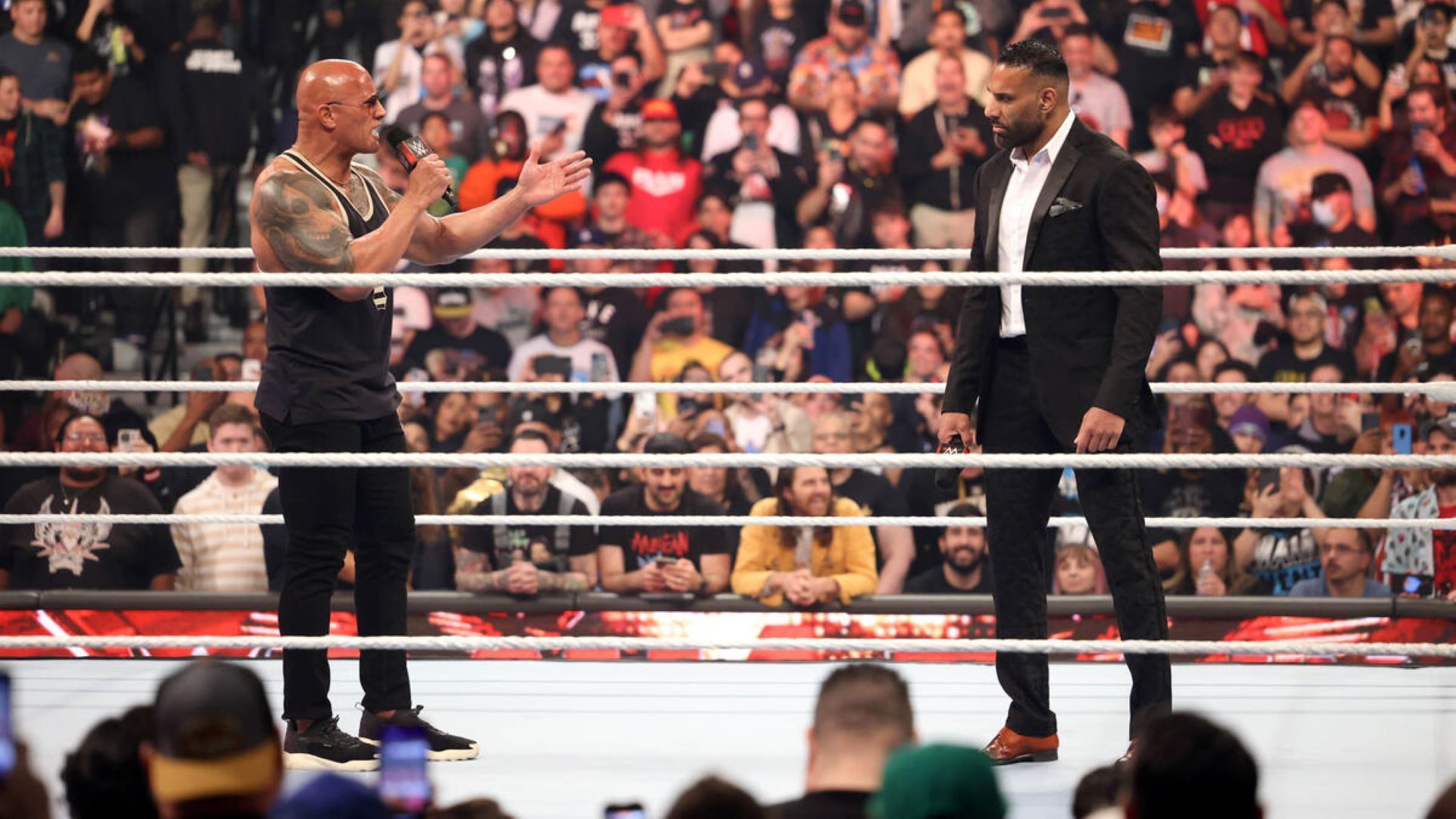 Jinder Mahal didn&#039;t have a chance when The Rock stomped back into WWE in January.