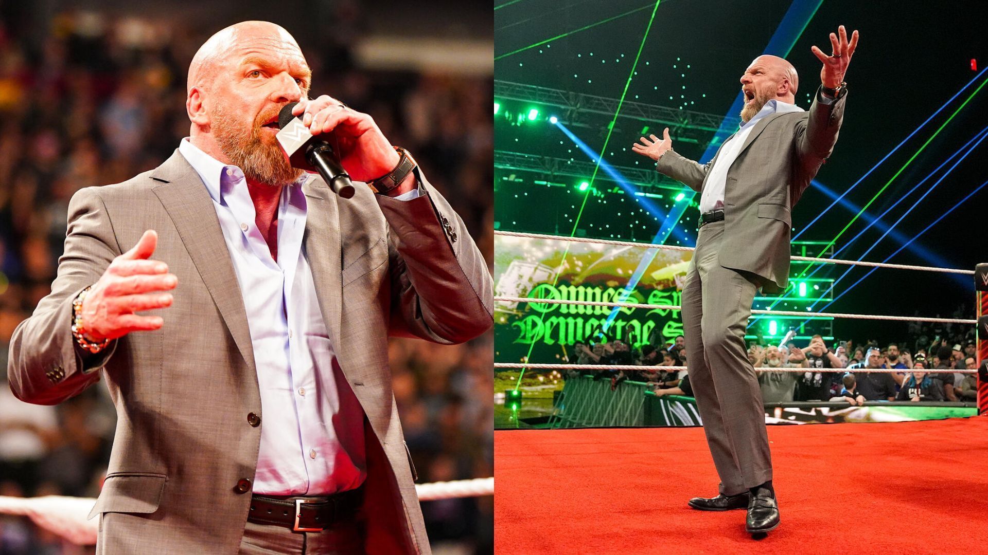 Triple H has gained a lot of power in WWE this year. [Photos: WWE.com]