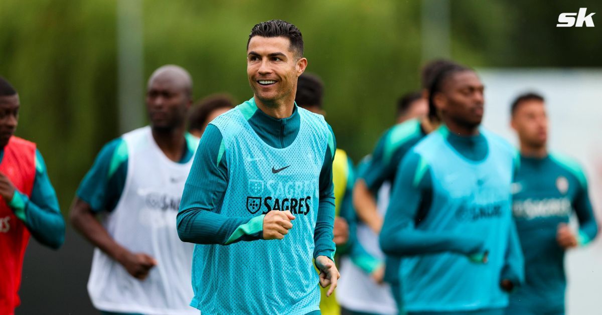 Cristiano Ronaldo and Co. training at Euro 2024