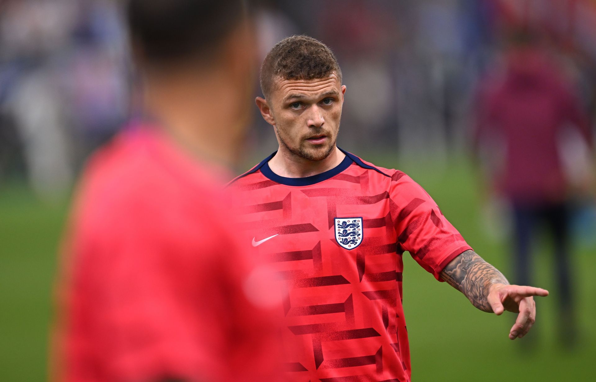 Kieran Trippier could miss England's encounter with Slovenia.