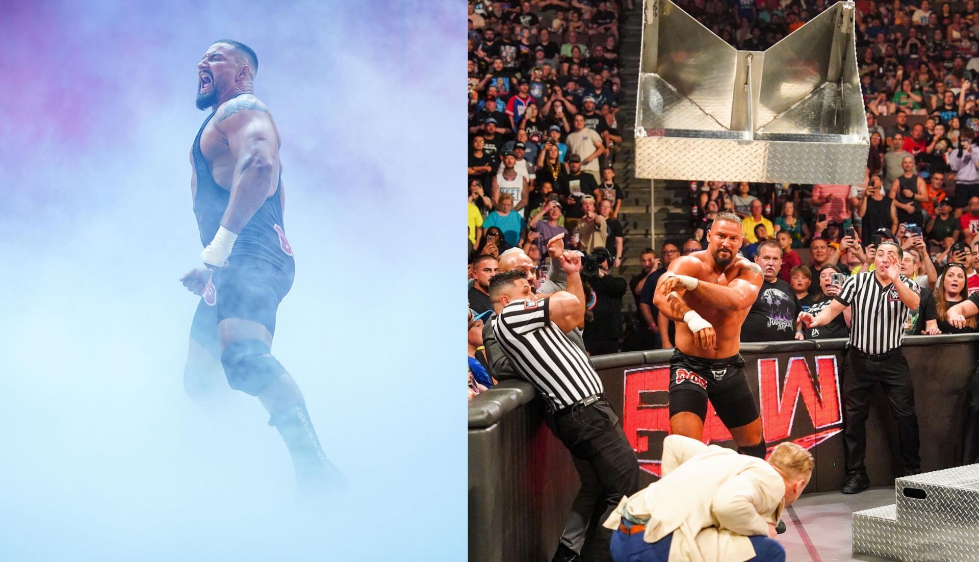 WWE Raw में ब्रॉन ब्रेकर ने रिकोशे को हरा दिया 