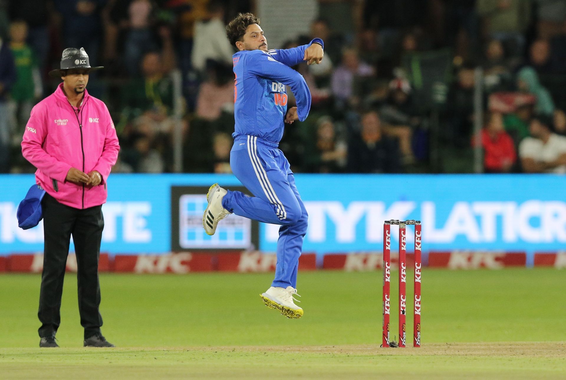 Kuldeep Yadav has an excellent T20I record. (Image Credit: Getty Images)