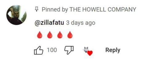 Zilla Fatu's comment on the new Jacob Fatu video from January.