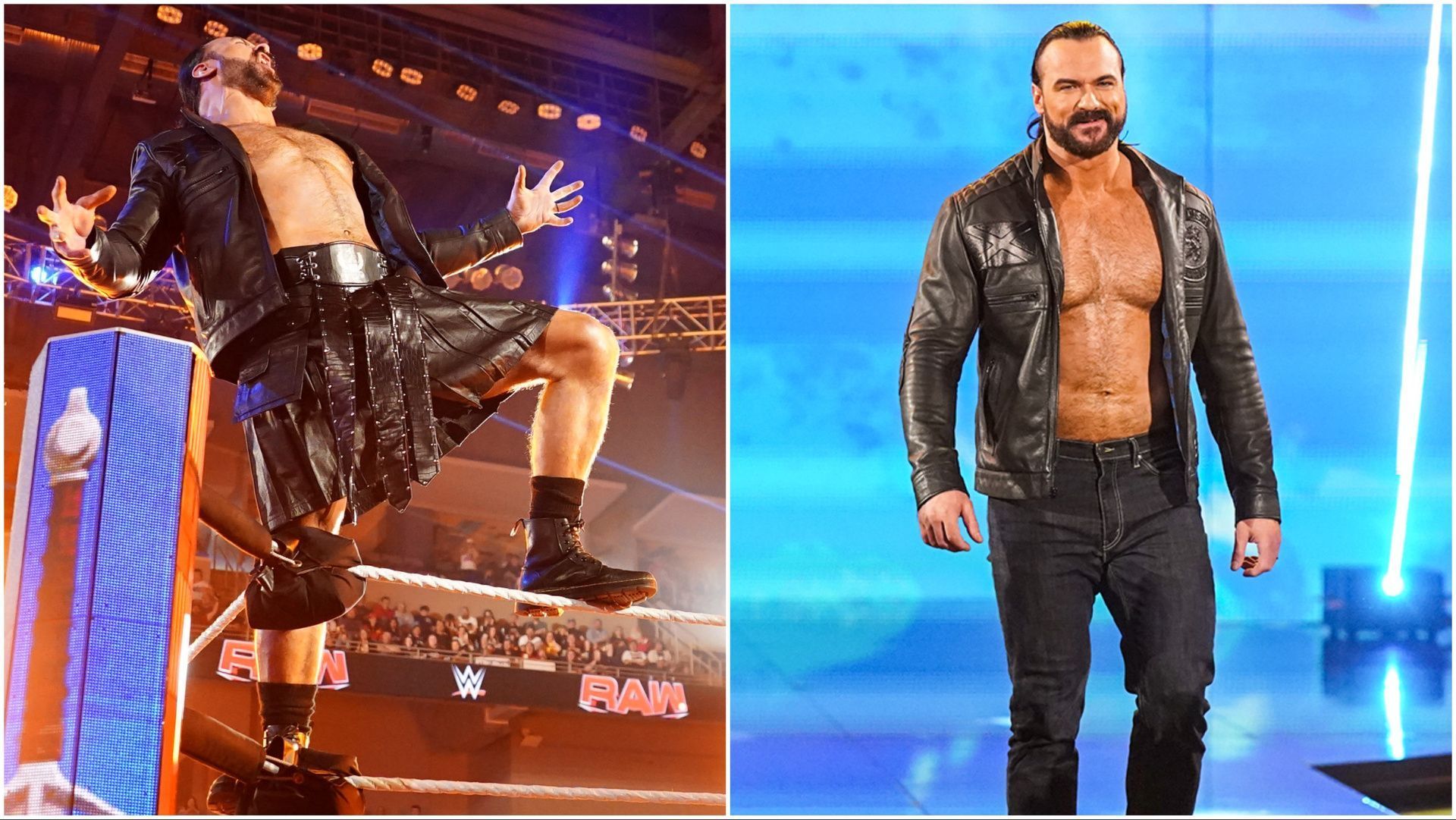 Drew McIntyre hits the ring on WWE RAW and SmackDown