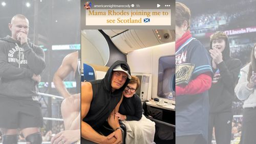 Cody Rhodes and Mama Rhodes [Image credits: Instagram and wwe.com]