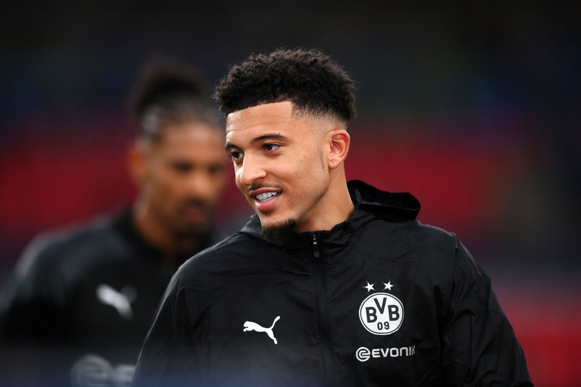 Jadon Sancho gears up for the Champions League final.