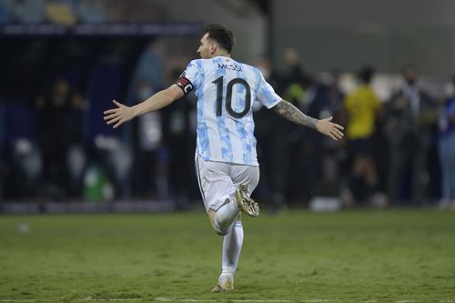 Argentina v Ecuador: Quarterfinal - Copa America Brazil 2021 (Photo by Pedro Vilela/Getty Images)