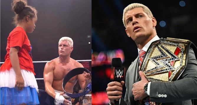 अनडिस्प्यूटेड WWE चैंपियन के लिए गजब की दीवानगी, फैन ने दौड़कर बीच रिंग में लगाया गले, स्टार ने अपने रिएक्शन से जीता दिल, देखें वीडियो