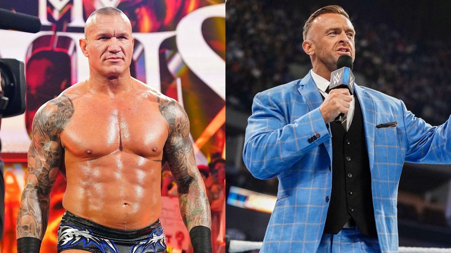 Randy Orton and Nick Aldis