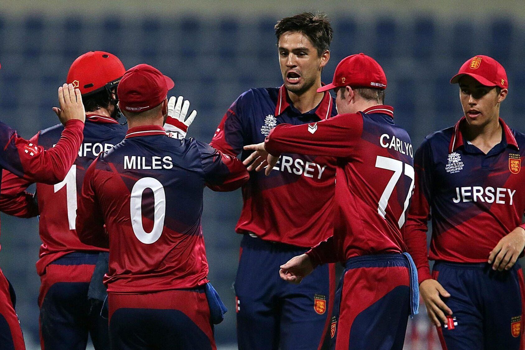 Jersey players in action (Image Courtesy: www.jerseycricket.je)