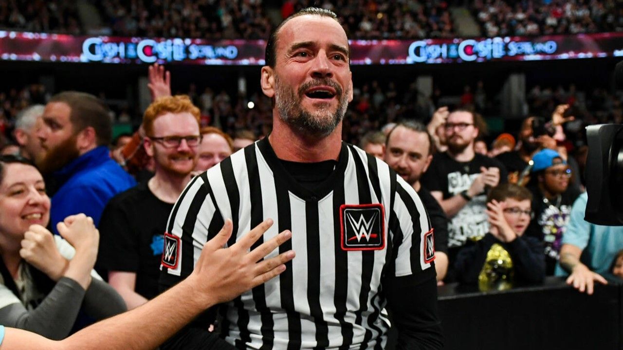 CM Punk made a surprise appearance at Clash at the Castle [Image credits: WWE]