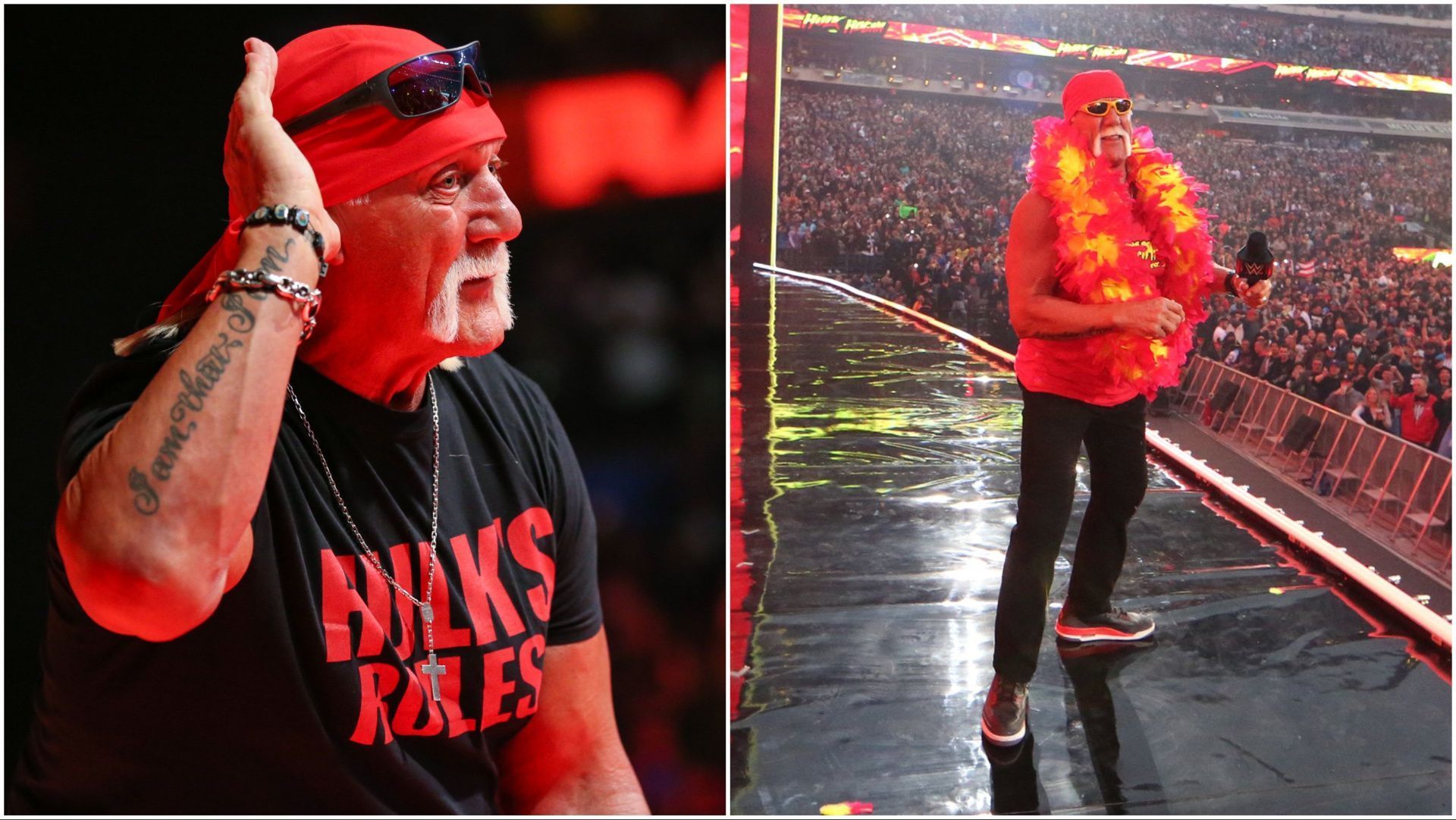 Hulk Hogan on WWE RAW, The Hulkster at WrestleMania 35