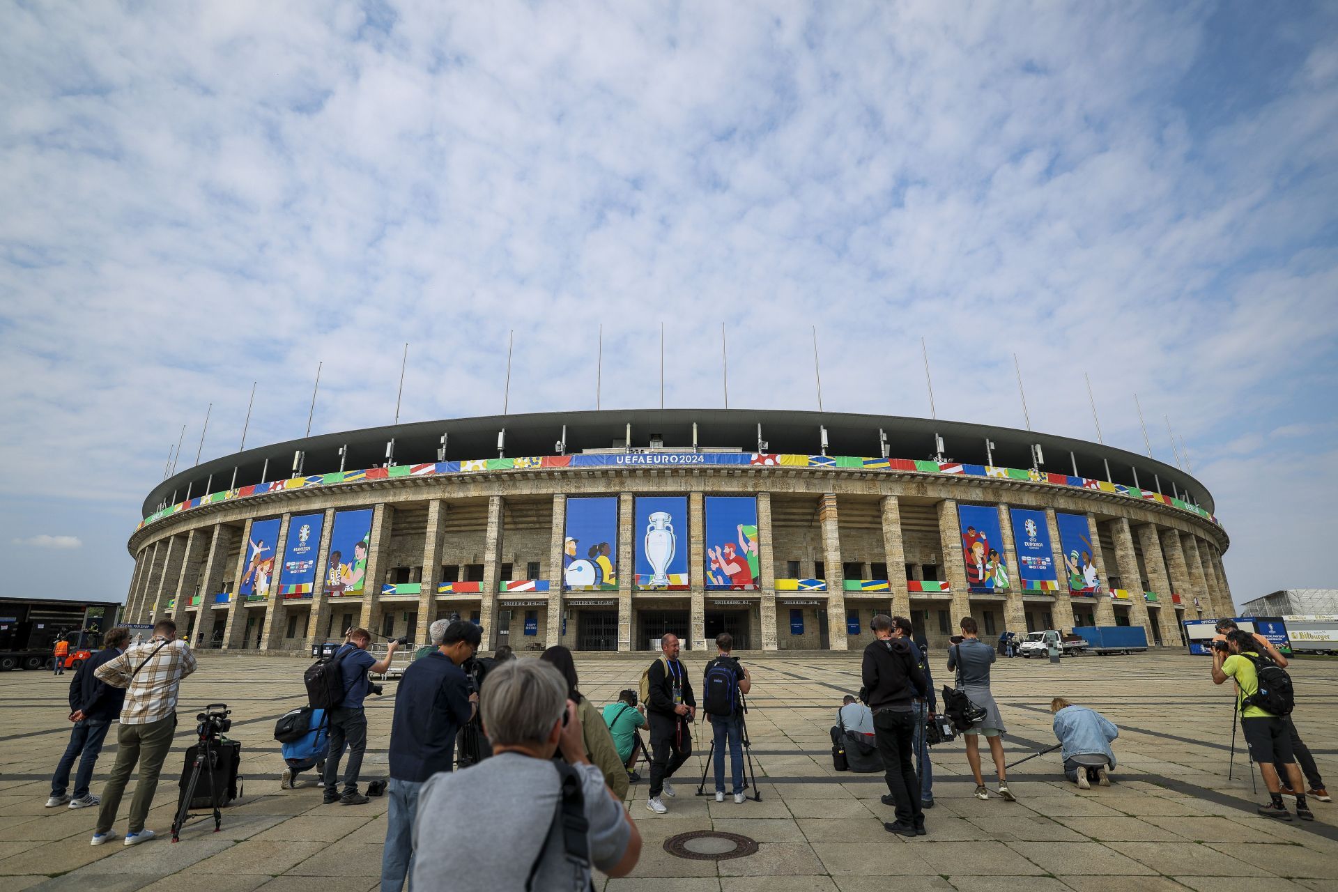 The Olympiastadion in Berlin will host the final.