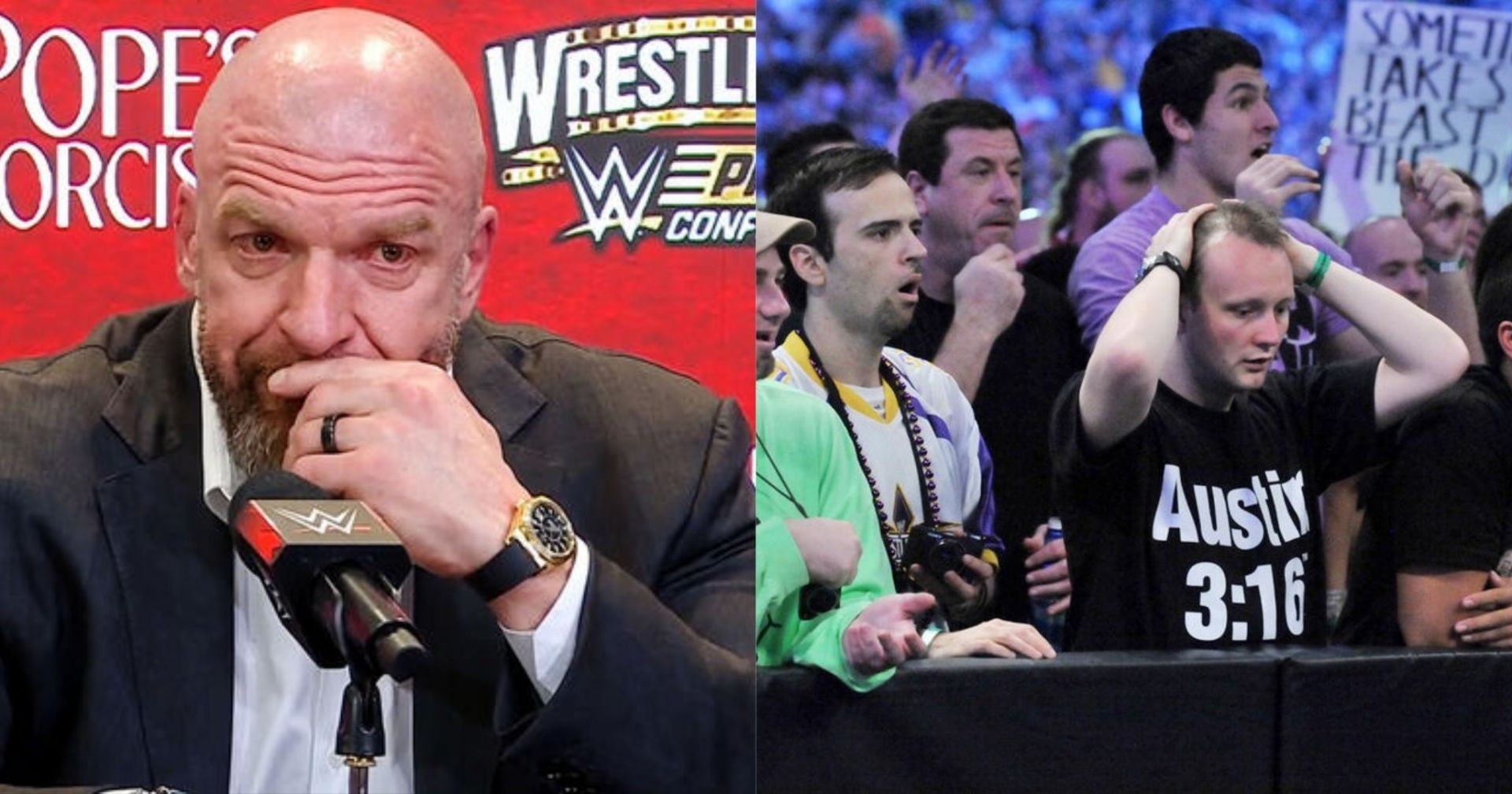 Triple H &amp; WWE fans 