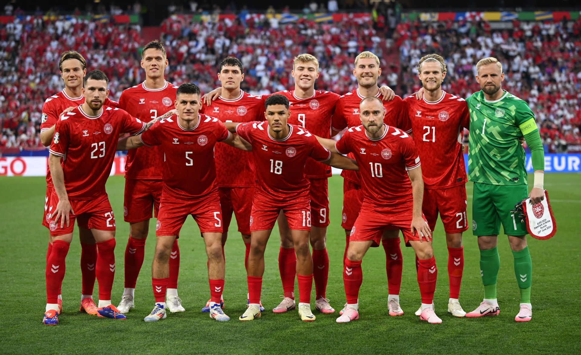 Denmark drew goalless with Serbia in their last Euro 2024 group game.