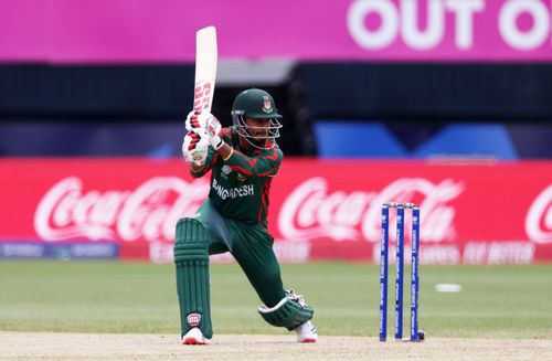 Tanzid Hasan played a slow knock during Bangladesh's chase.