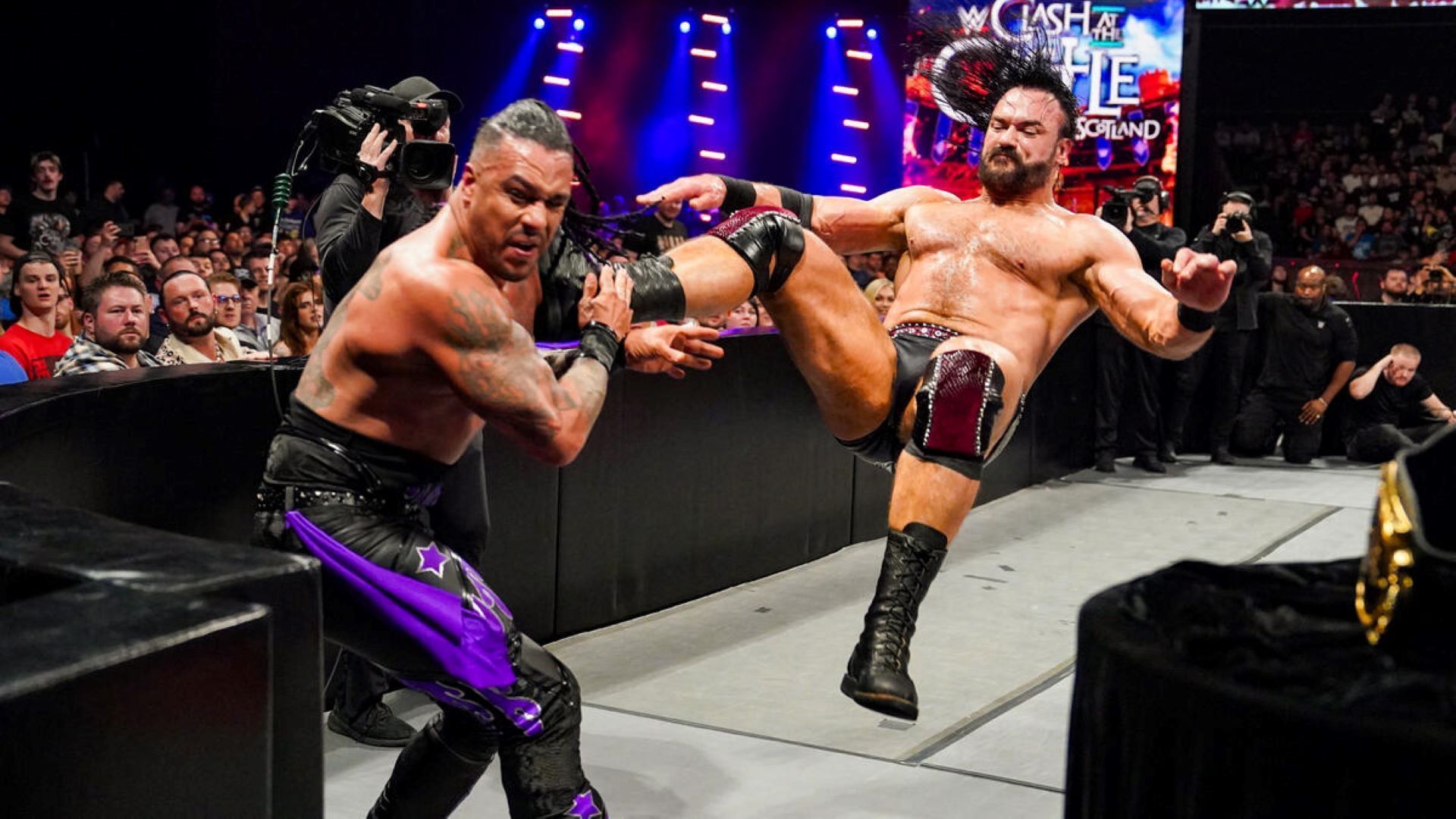 Drew McIntyre probably isn't done chasing the world title. [Image credits: WWE]