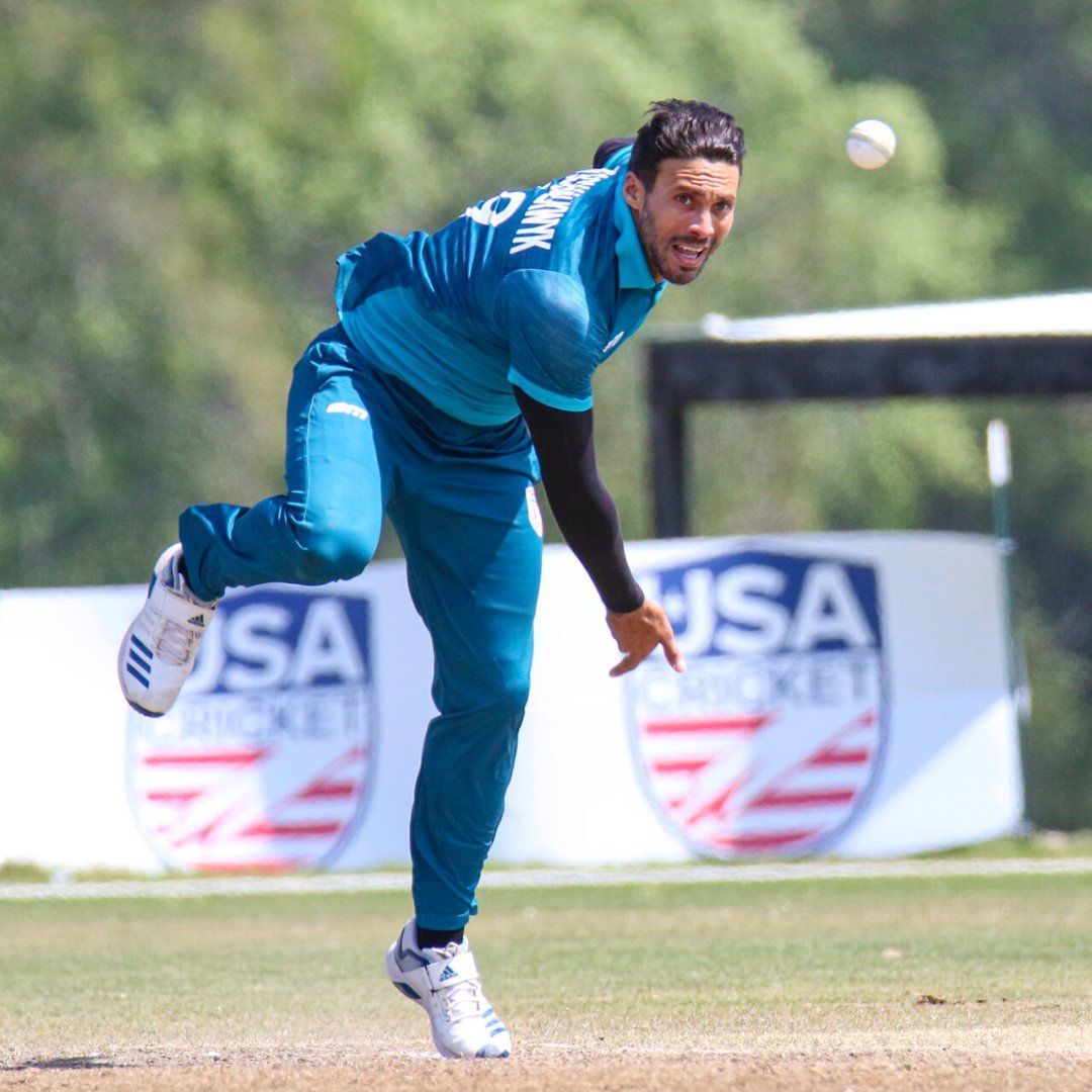 Shadley van Schalkwyk of USA (Credits: X / MLCricket)