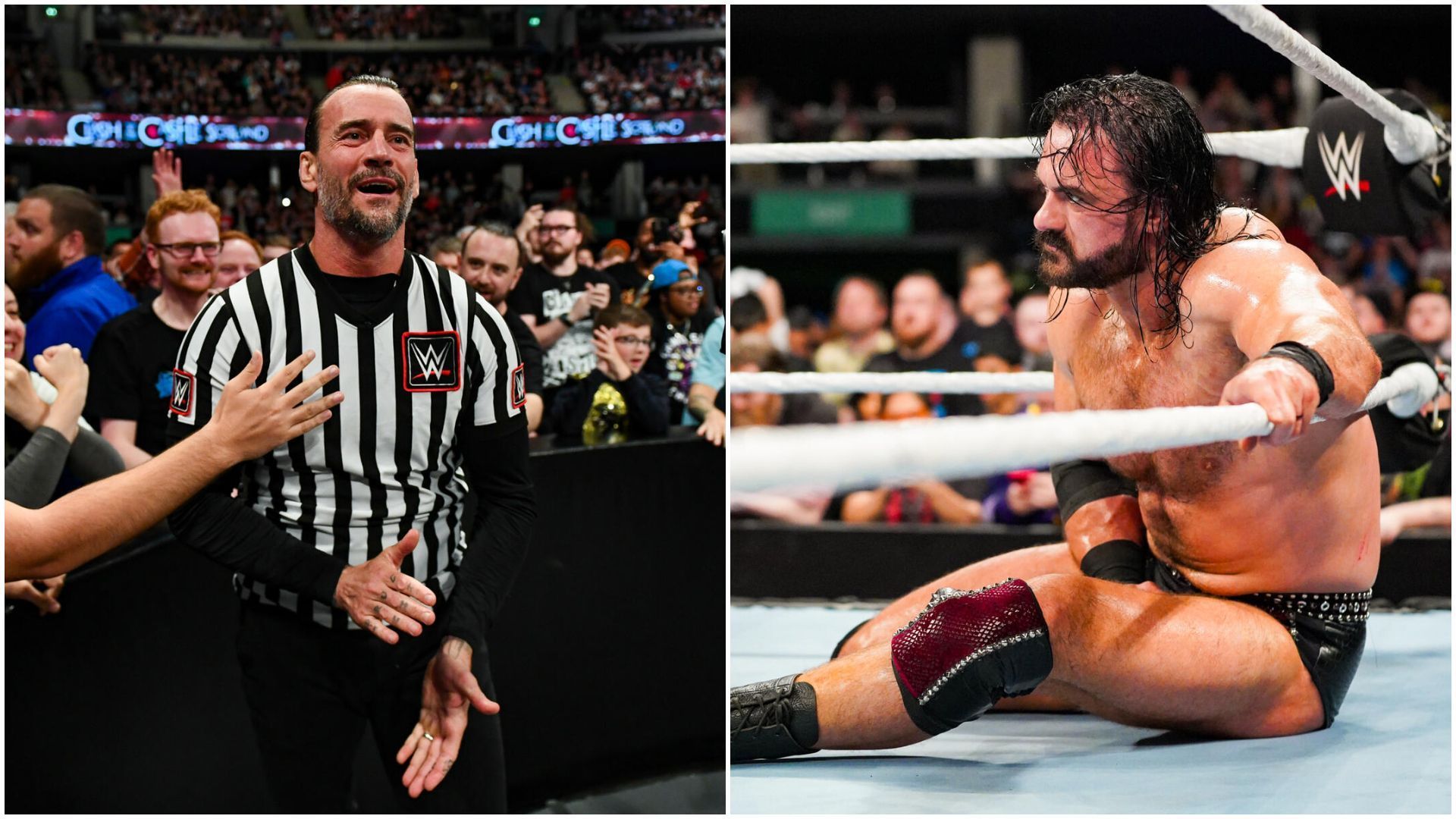 CM Punk (left), and Drew McIntyre (right) [Image credits - WWE.com]