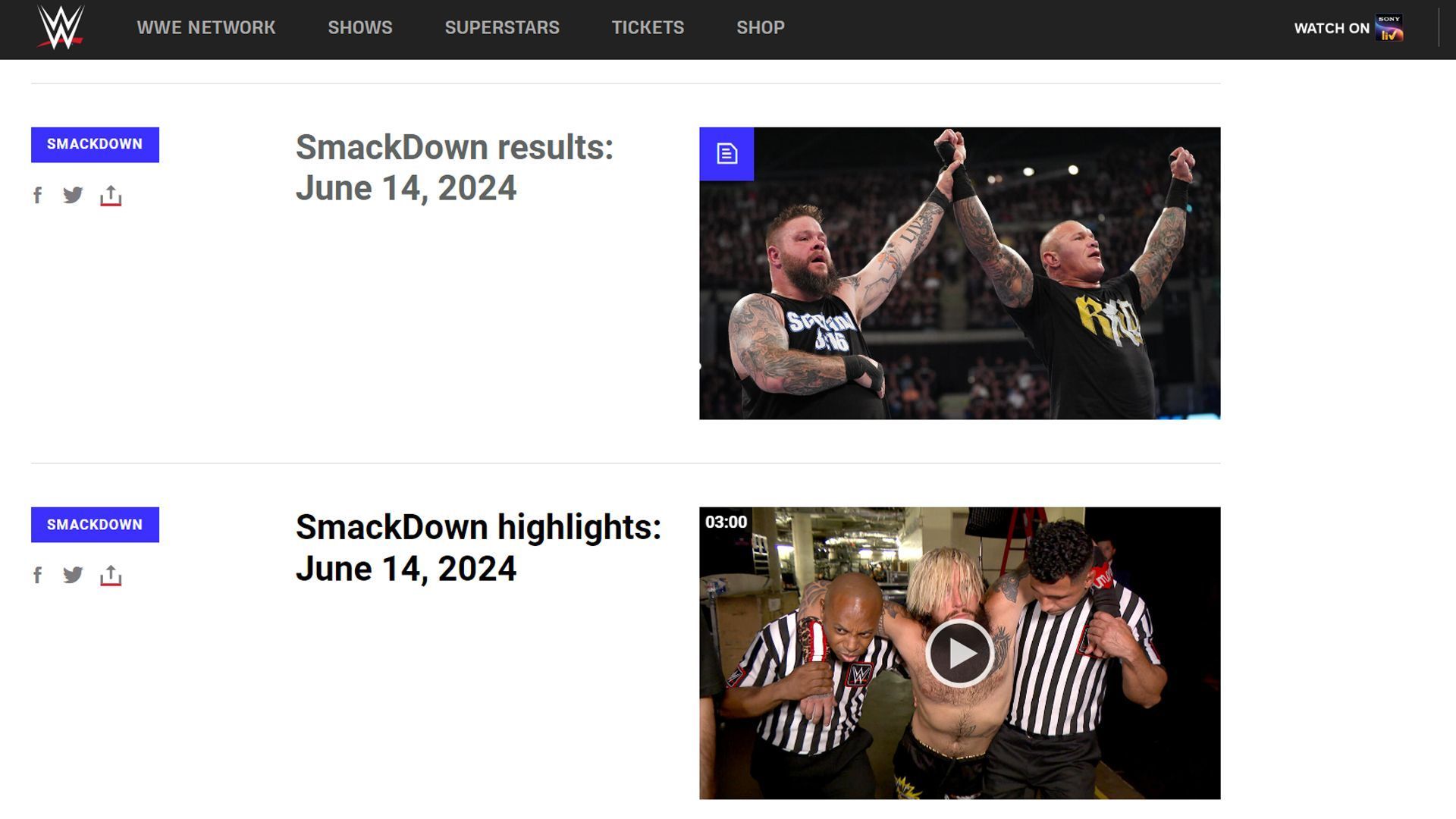 WWE featured Enzo Amore in the cover image of tonight&#039;s SD highlight video [Photo credits: WWE.com]