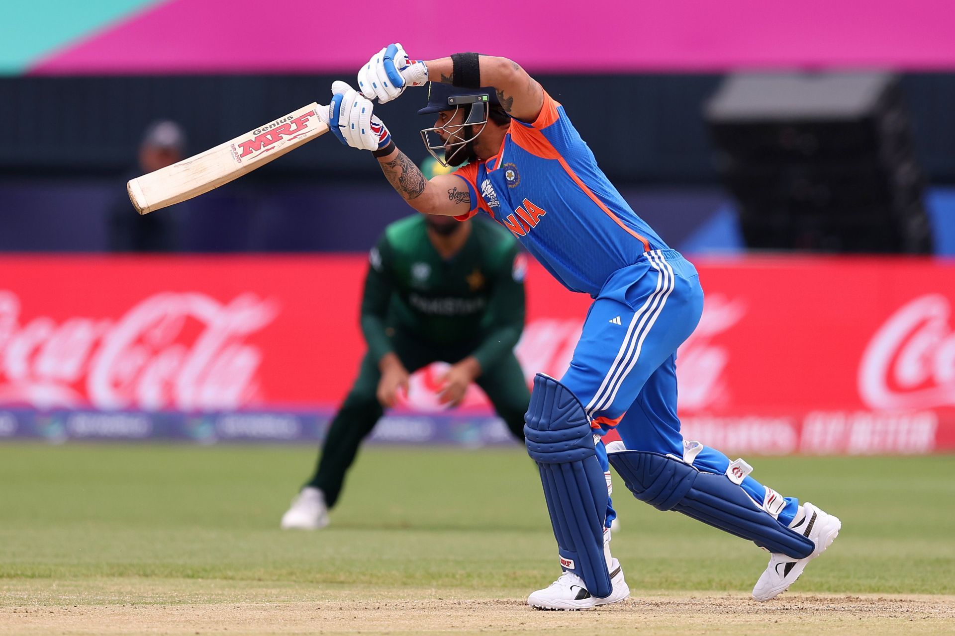 Virat Kohli was dismissed while attempting aggressive shots in all three innings in New York.