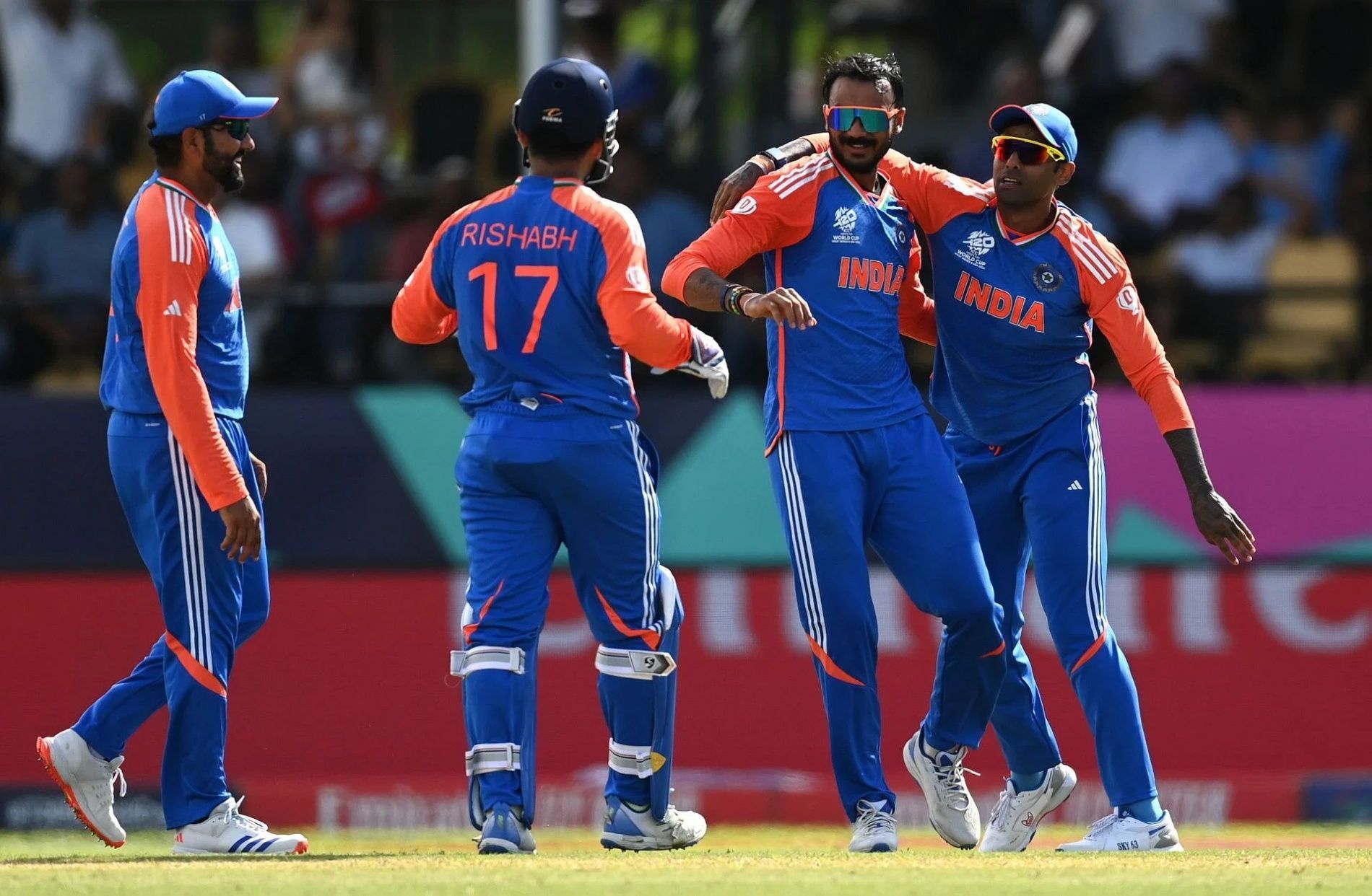 Axar Patel claimed three big wickets for India. (Image Credit: Getty Images)