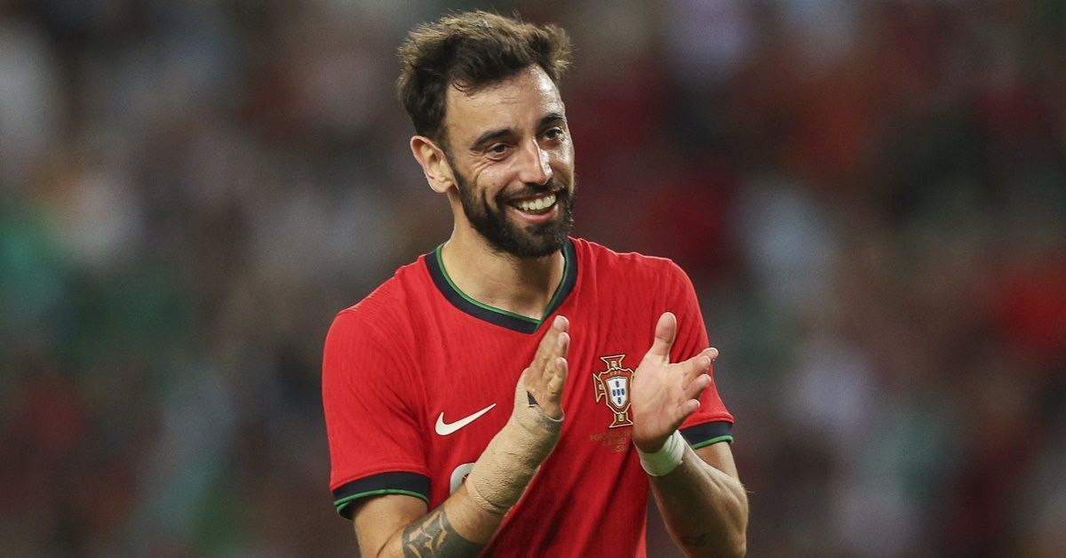 Bruno Fernandes has made two appearances at the UEFA Euro 2024 so far.