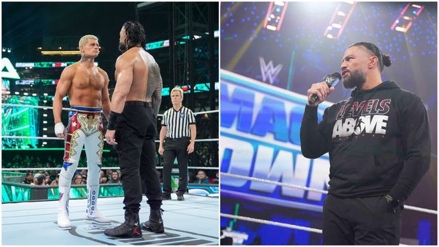 Cody Rhodes faced Roman Reigns at WWE WrestleMania. [Image source: WWE.com]