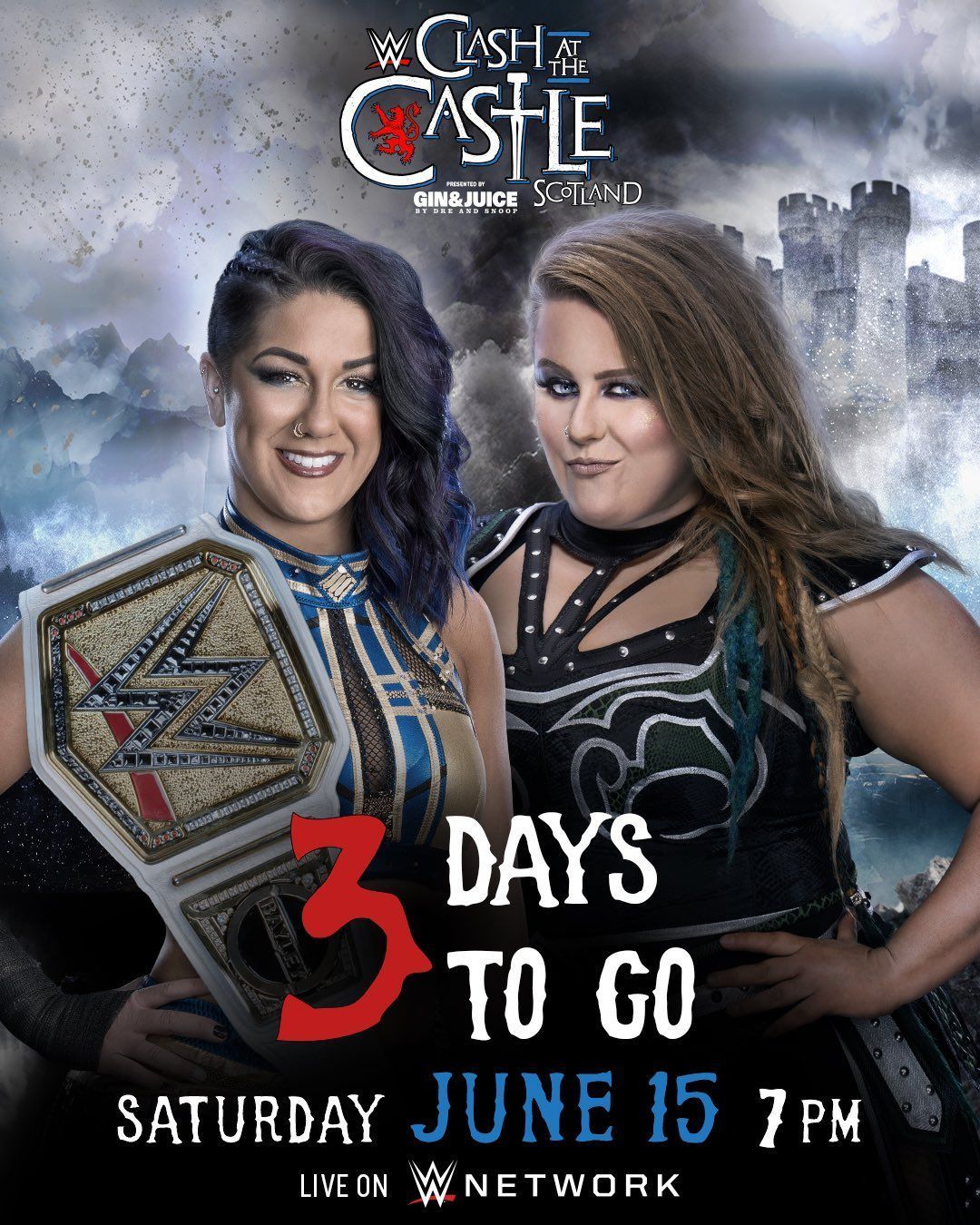 Bayley takes on Piper Niven at her home country this Saturday (via WWEUK X account)