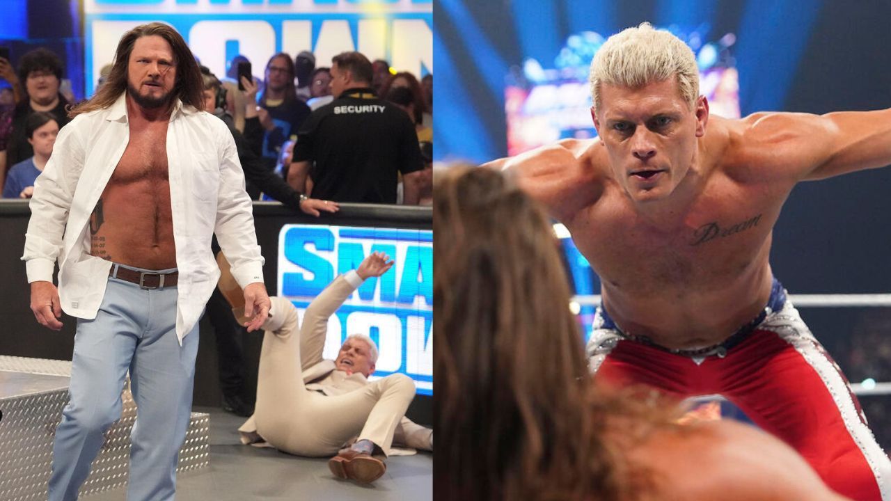 AJ Styles may call upon a familiar face to help him beat Cody Rhodes (Images: wwe.com).