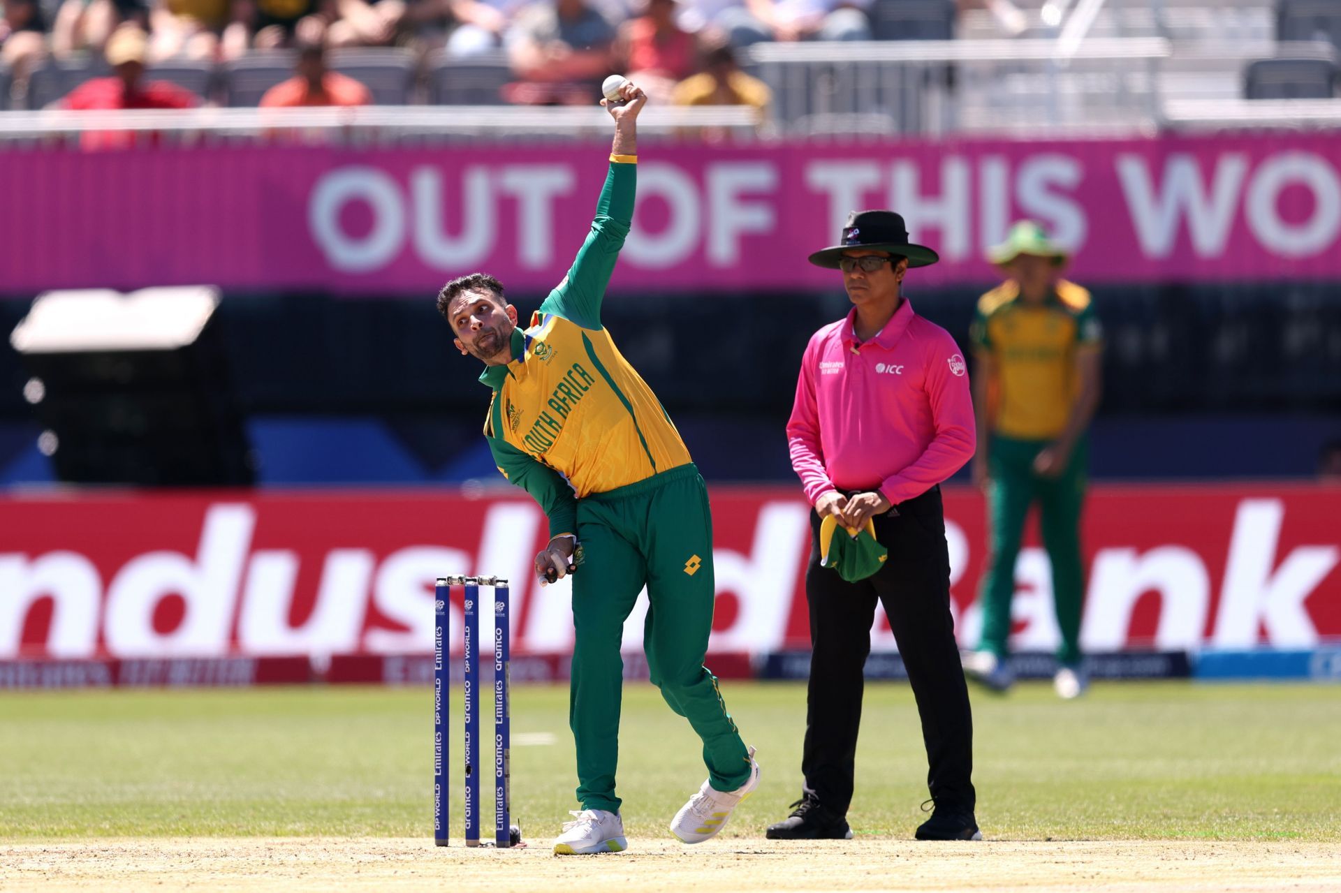 Keshav Maharaj has impressed with his consistency. (Image Credit: Getty Images)