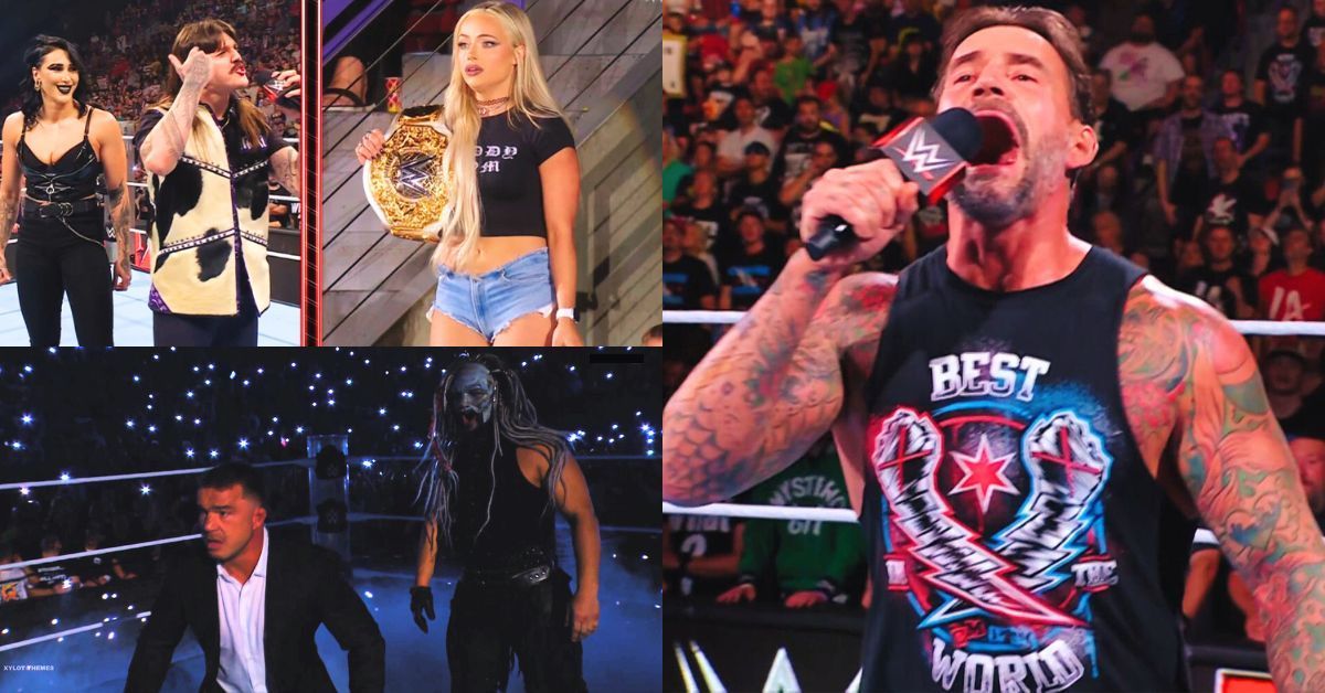 We got a the return of CM Punk tonight on RAW while Dominik, Rhea Ripley, and Liv Morgan had an emotional exchange. [Image credits: Screenshots from WWE RAW on Sony LIV]