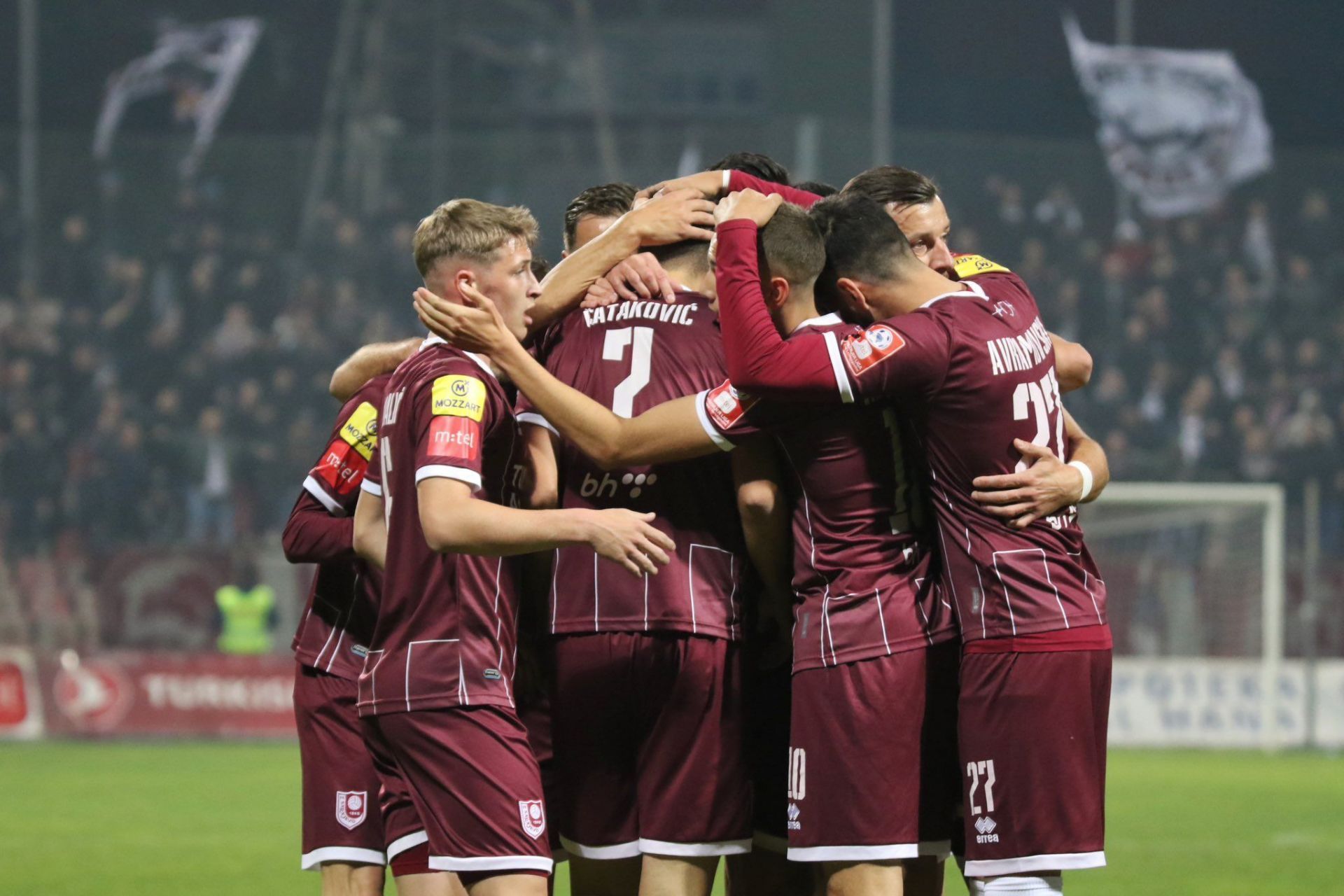 The Bosnian outfit have one leg in the next round (PC: FK Sarajevo