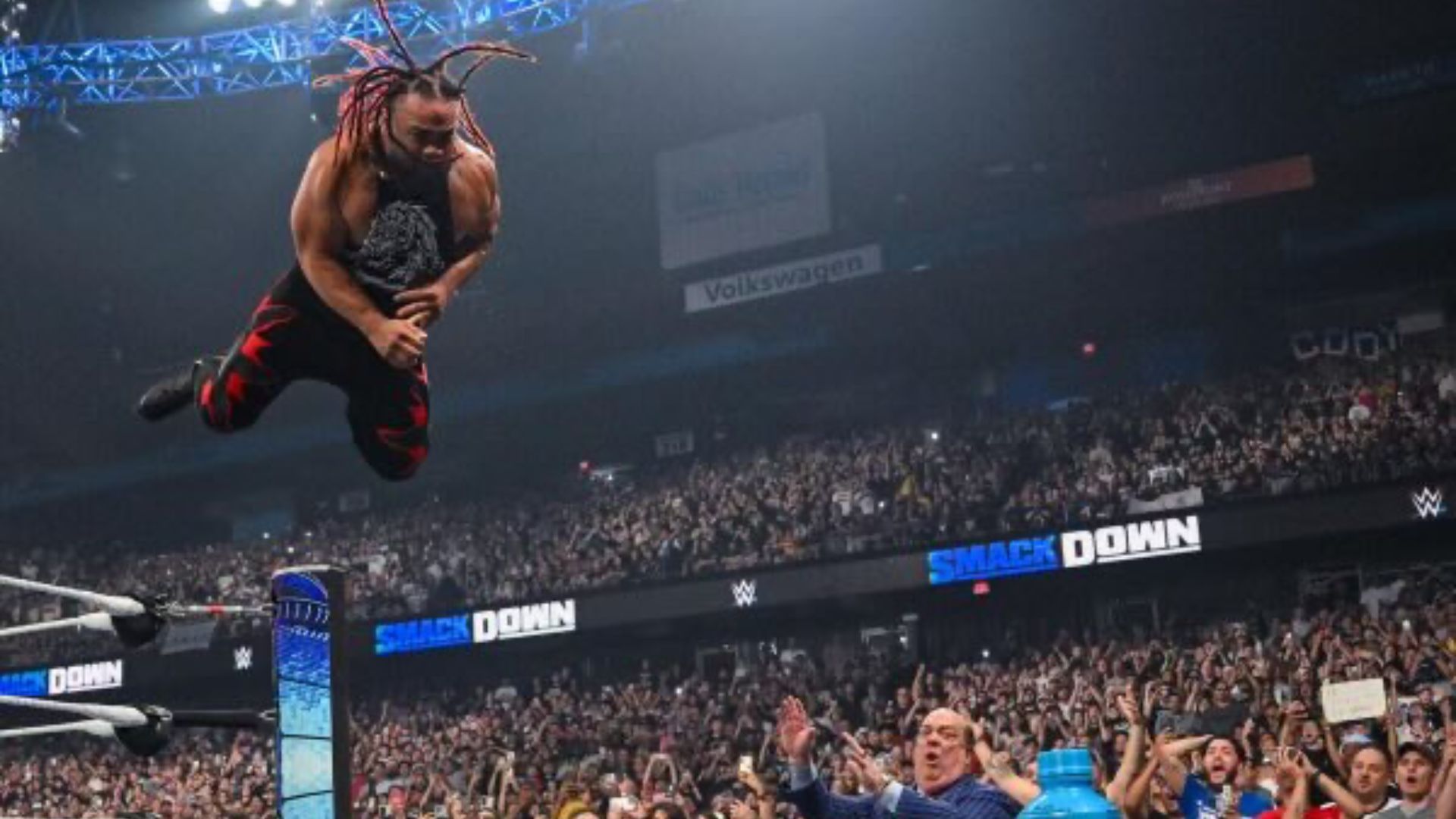 Jacob Fatu made his debut on SmackDown [Image Credits: Twitter - @jacobfatu_wwe]