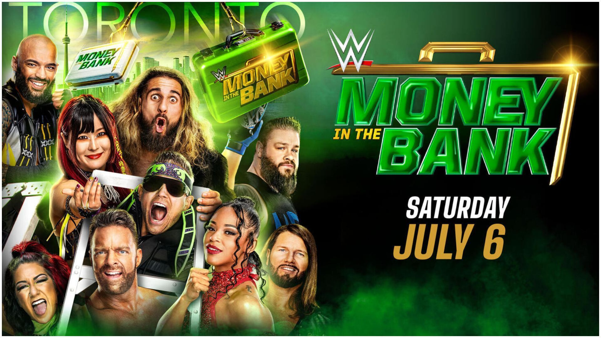 WWE Money in the Banks 2024 is on July 6. (Image via WWE