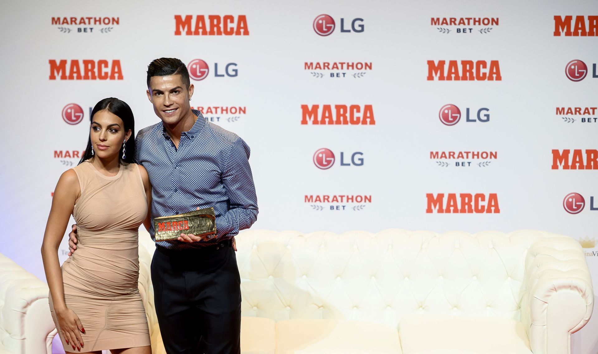 Cristiano Ronaldo Receives &#039;Marca Leyenda&#039; Award - Source: Getty (Photo by Samuel de Roman/Getty Images)