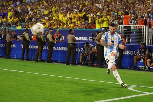 Argentina captain Lionel Messi