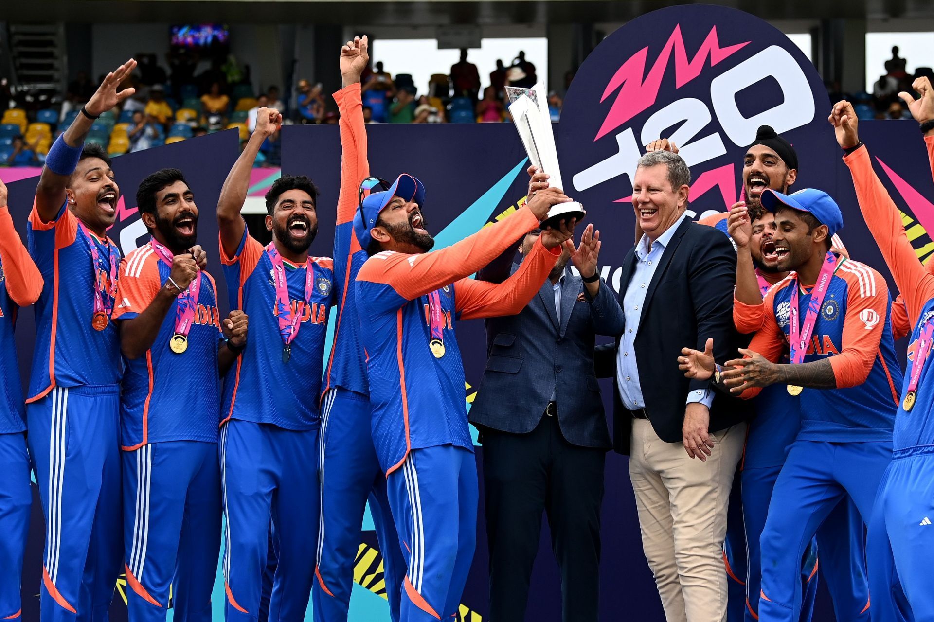 What is the schedule of the T20 World Cupwinning Indian cricket team