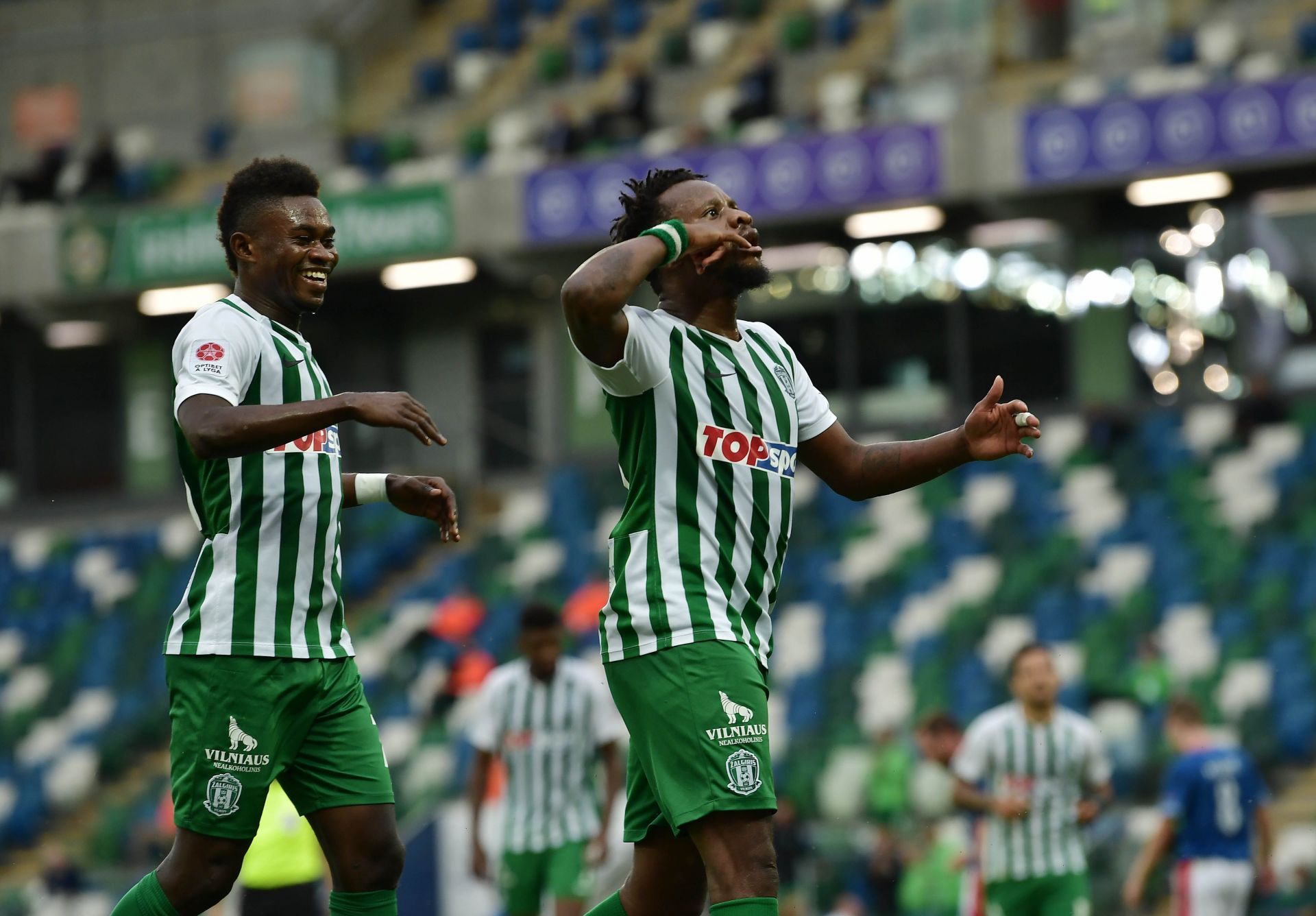 Linfield v Zalgiris - UEFA Champions League 2021/22 First Qualifying Round Second Leg