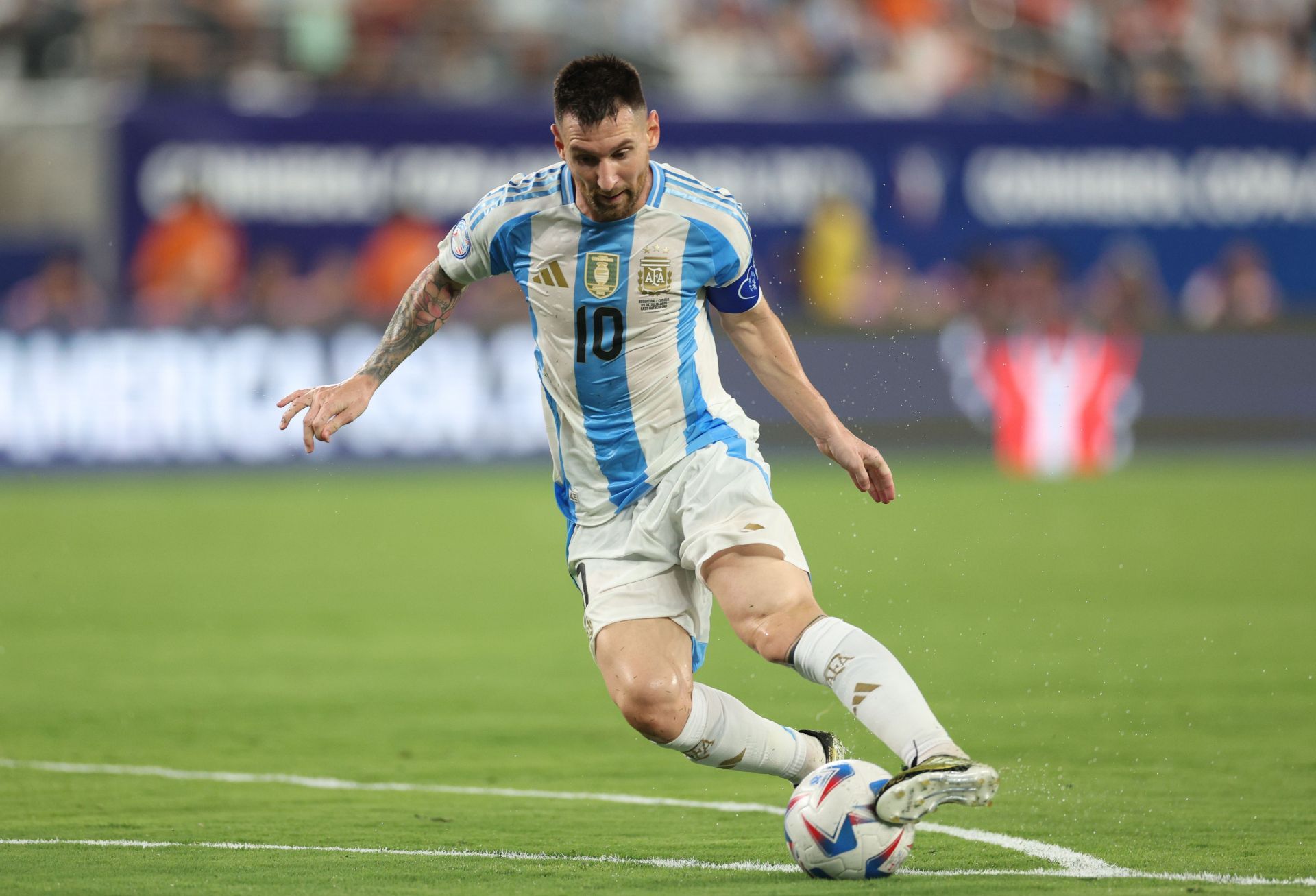 Argentina captain Lionel Messi