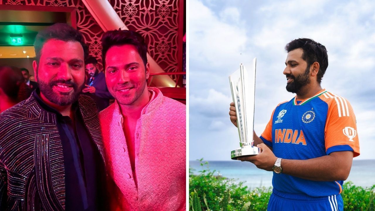 Varun Dhawan shared his fan moment with Rohit Sharma