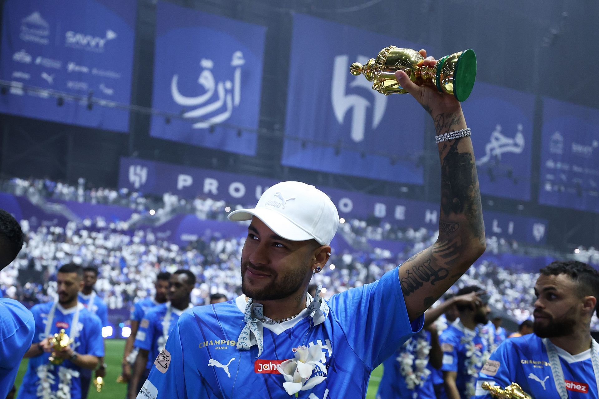 Al-Hilal Presented with the Saudi Pro League Trophy