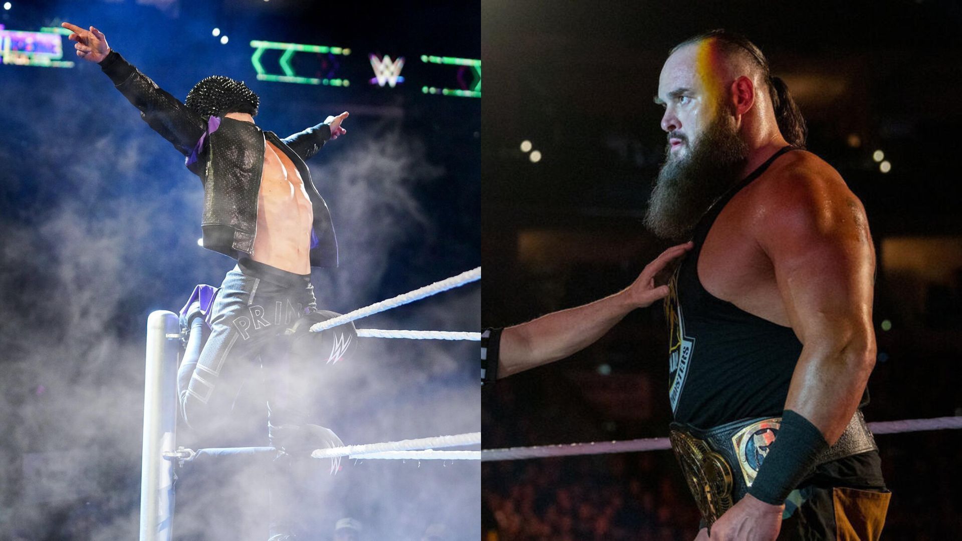 Finn Balor (left) and Braun Strowman (right) (Image Credits: WWE.com)