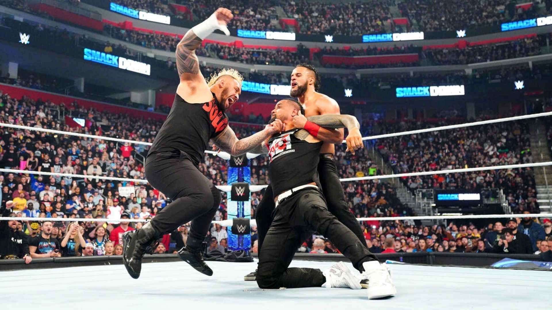 Jimmy Uso suffered the wrath of the new Tribal Chief after losing at WrestleMania 40 (Credit: WWE.com)